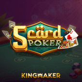5 Card Poker felt layout