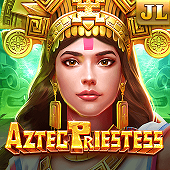 Aztec Priestess jungle temple slot