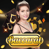 Baccarat player-and-banker layout