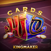 Cards Hi Lo guess-up-or-down table