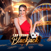 Las Vegas Blackjack felt table