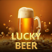 Lucky Bear cartoon betting card