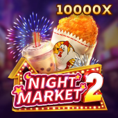 Night Market 2 street-stall slot with lantern symbols